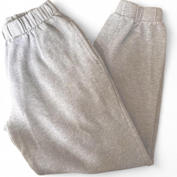 Brandy Melville John Galt Light Gray Joggers Sweatpants Women’s ONE SIZE - Picture 4 of 7